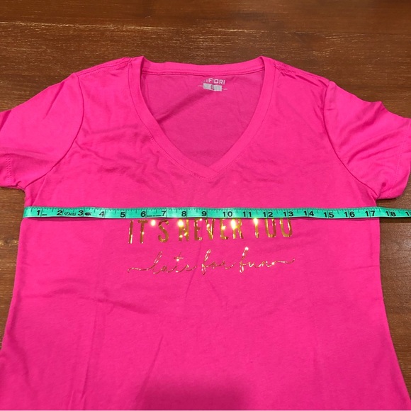 Women V neck Tee, NEW - Picture 6 of 8